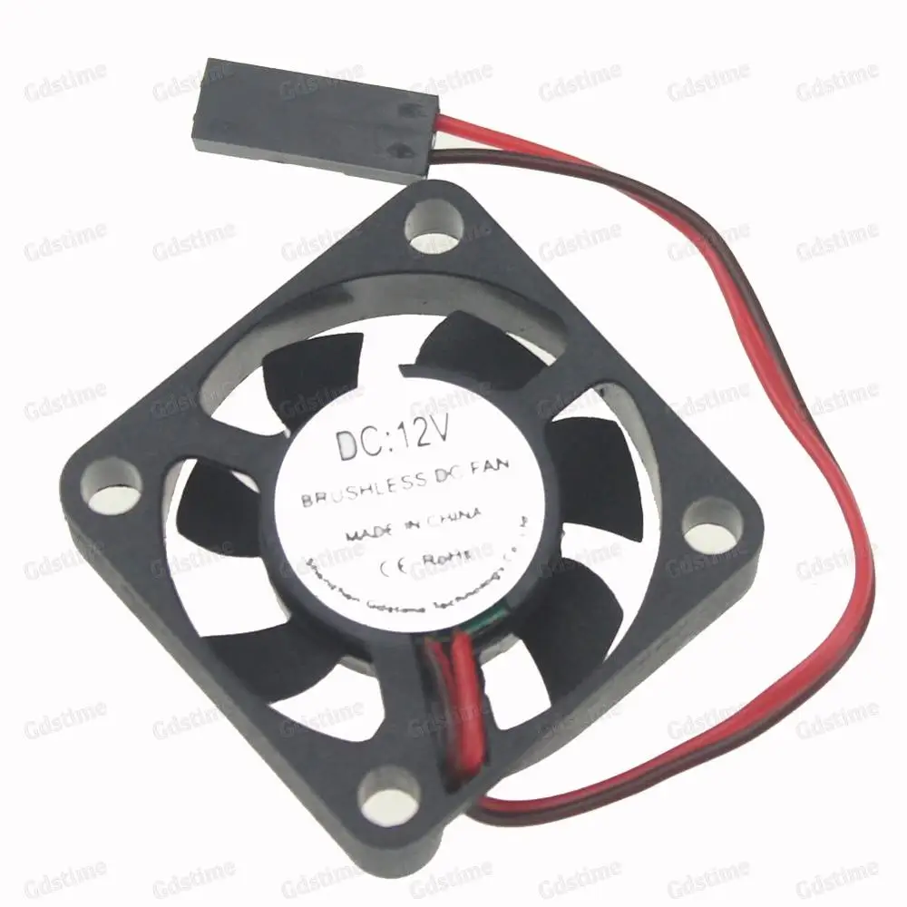 Вертикальный осевой вентилятор Gdstime GDT DC 3 в 5 в 12 В 30 мм 30x30x7 мм