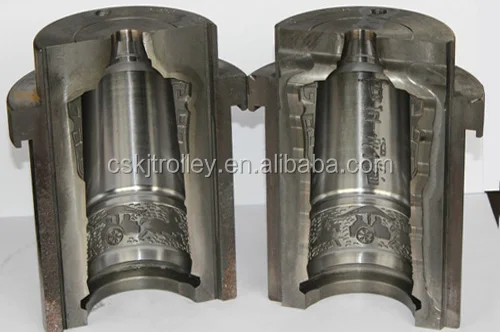 Glass bottle mould customizable