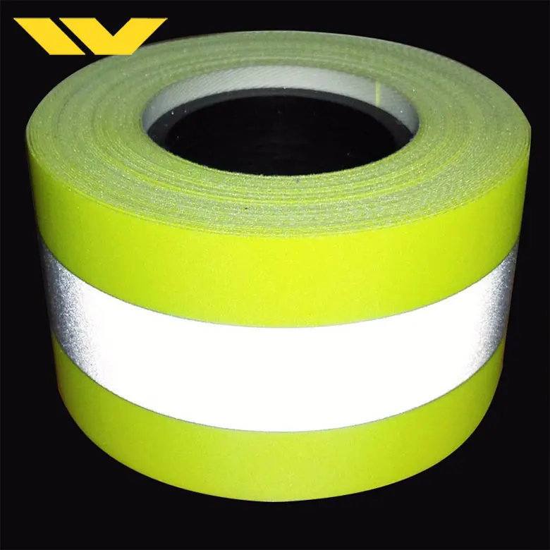 New Style Fabric Fire Retardant Reflective Tape For Firefighter Uniform