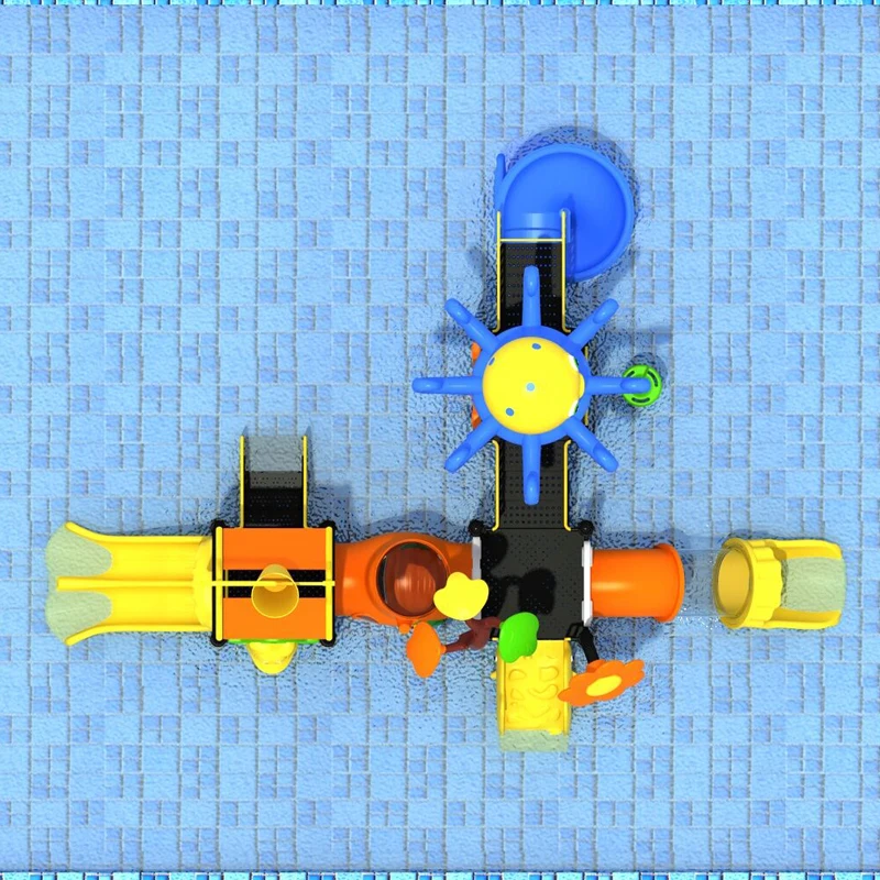 Water park Modern design world class fiber glass slides water attractions park for the kids