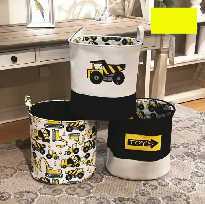 
Ins Organic Cotton Toy Storage Baby Basket 