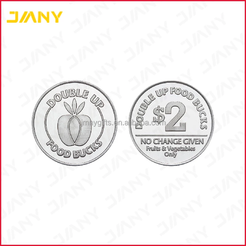 Custom Engraved Nickel Silver Coins and Tokens