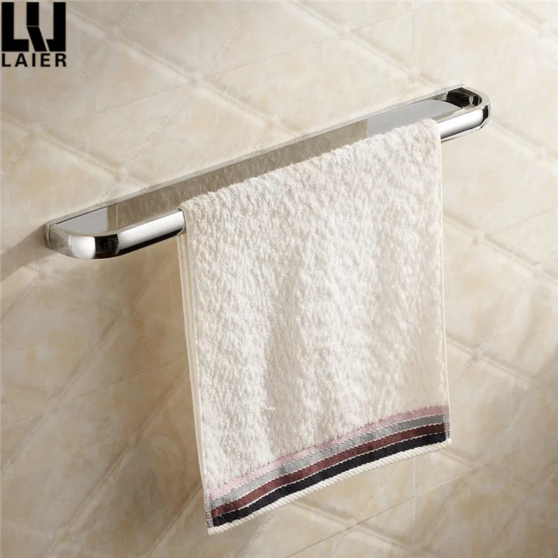 
2017 Laier Sanitary New Style Brass Chrome Plated Decorative Modern Heater Bath Towel Rail Holder For Hotel Building 