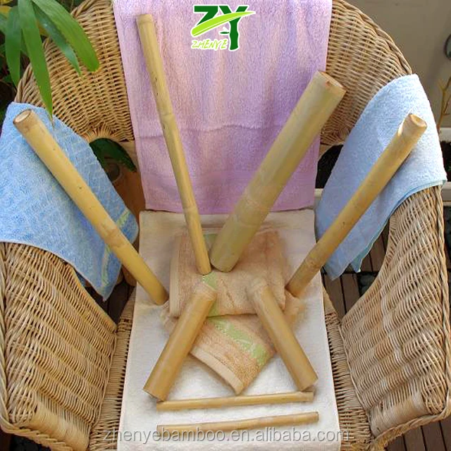ON SALES ZY-1719 Bamboo Massage Kit Poles Body Massage Sticks Calm Smooth Massage Poles