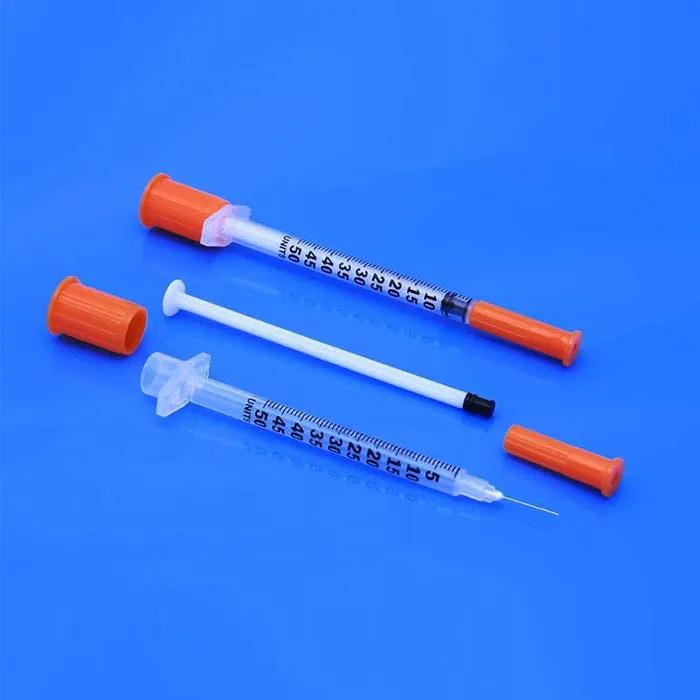 
Medical Latex Free insulin syringe 0.5ml 