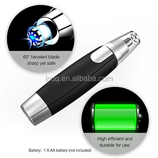 Battery section electric nose nose, nose hair cleaning tools