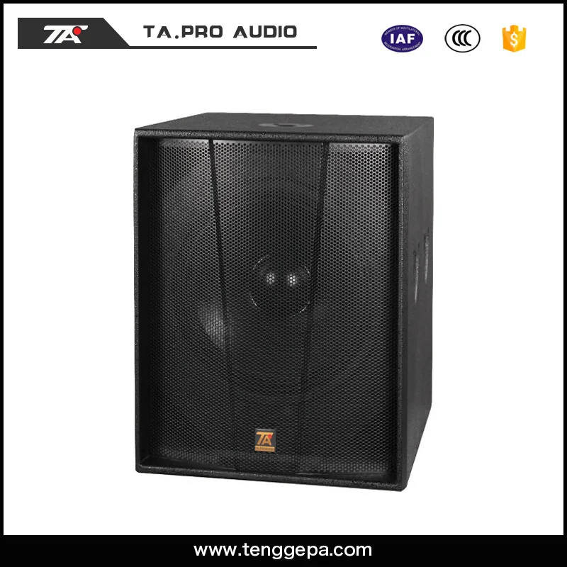 18 дюймов саб Вуфер динамик для ди-джея и этап система линейного массива