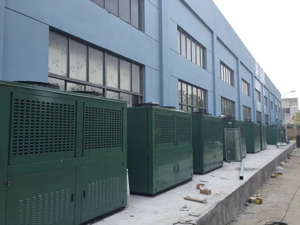 Walk in chiller freezer cold storage room for potato