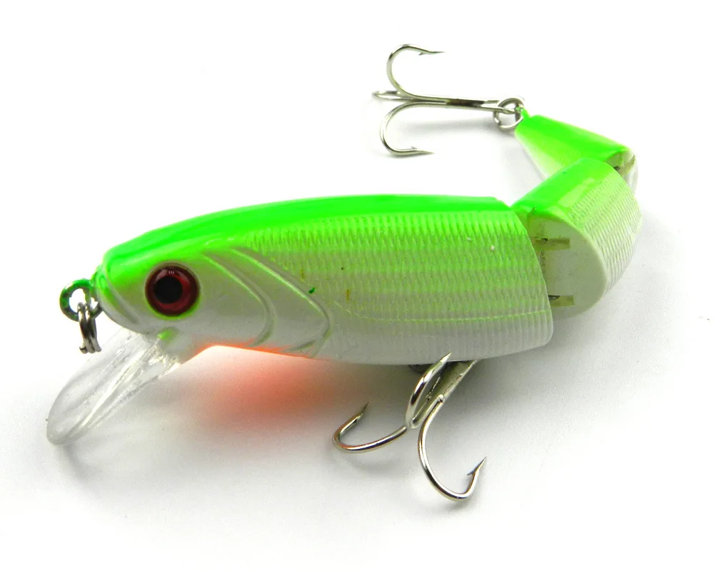 10.5cm/14g Multi-jointed Fishing Lures 3 Segment Lifelike Bait Swimbait Plastic Hard Baits Wobblers Fishing Bait