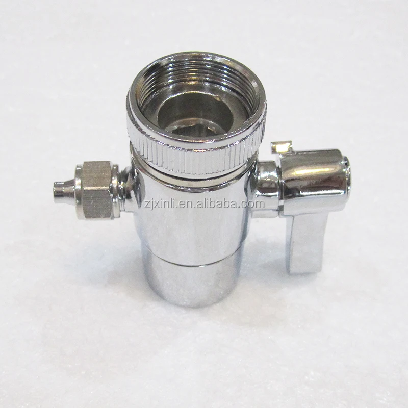 X13514 Brass Material Filter System Countertop Diverter Valve