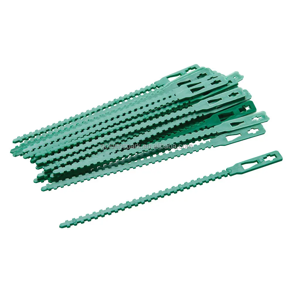 30 PCS Adjustable Reusable Plastic Garden Twist Tie