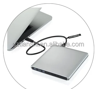 Newest USB 2.0 Ultraslim External SATA DVD Burner Drive Writer,3.0 USB external  laptop dvd writer
