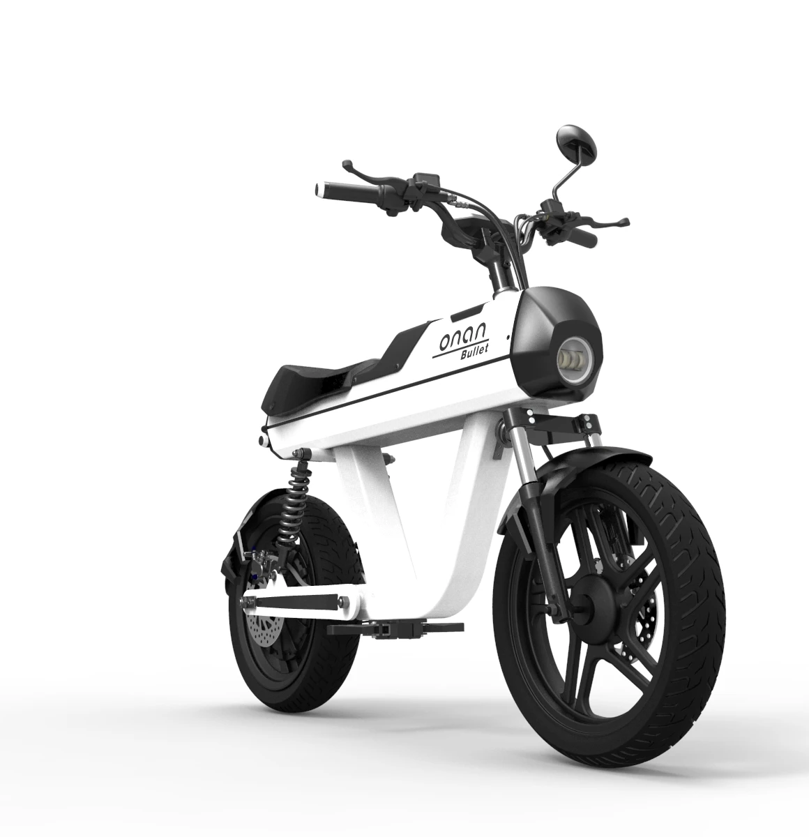 ONAN Bullet High Quality New Style Dual Motor Electric Scooter Pro Standard and ECO Mode 3800W E-Motorcycle