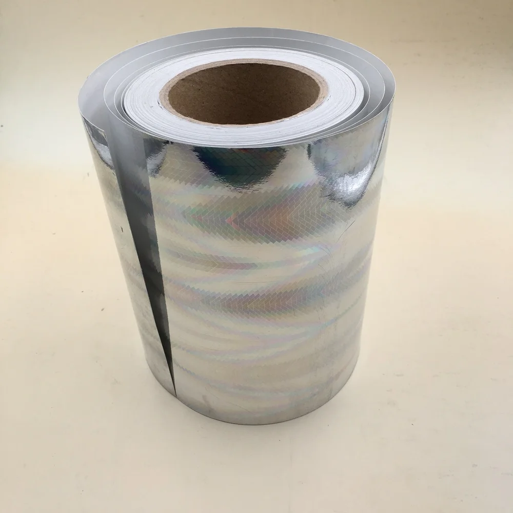 Colorful waterproof silicone frosted acrylic coated pet film tape label