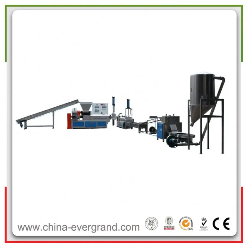 Pvc Pp/Pe Соединения Гранулятор Recycle Гранулирования Линия