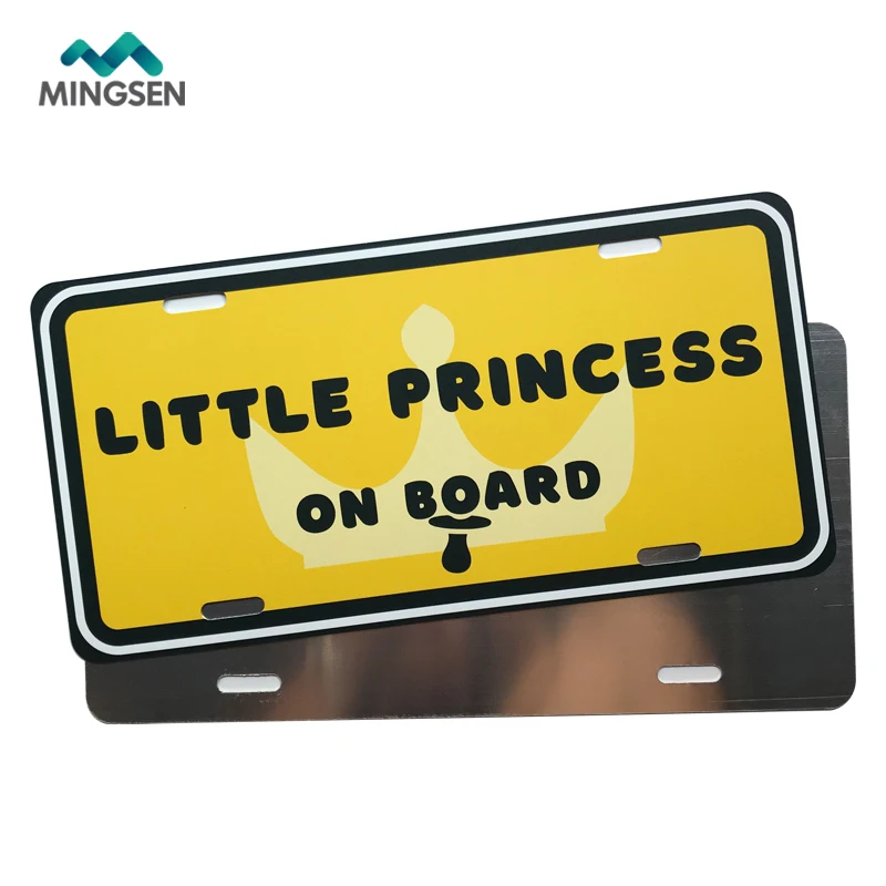 Индивидуальная печать, алюминиевый тисненый декор, номерной знак автомобиля