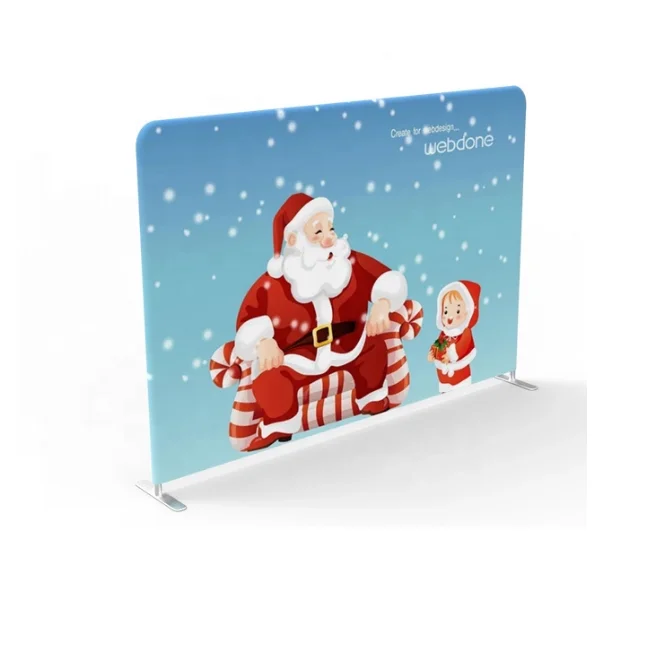 
Straight photo trade show exhibit display tension fabric booth 