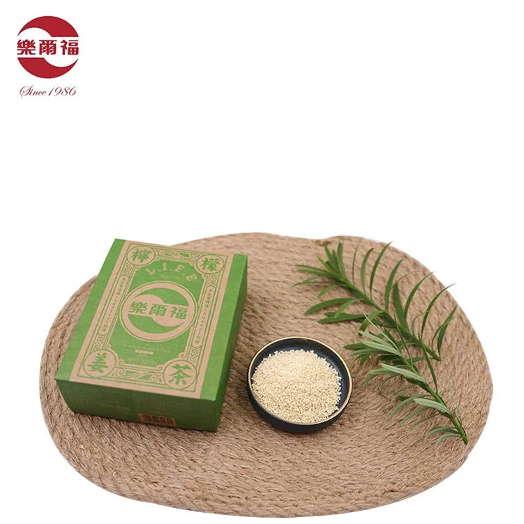 ginger powder and lemon tea instant tea bag by Chinese professional factory