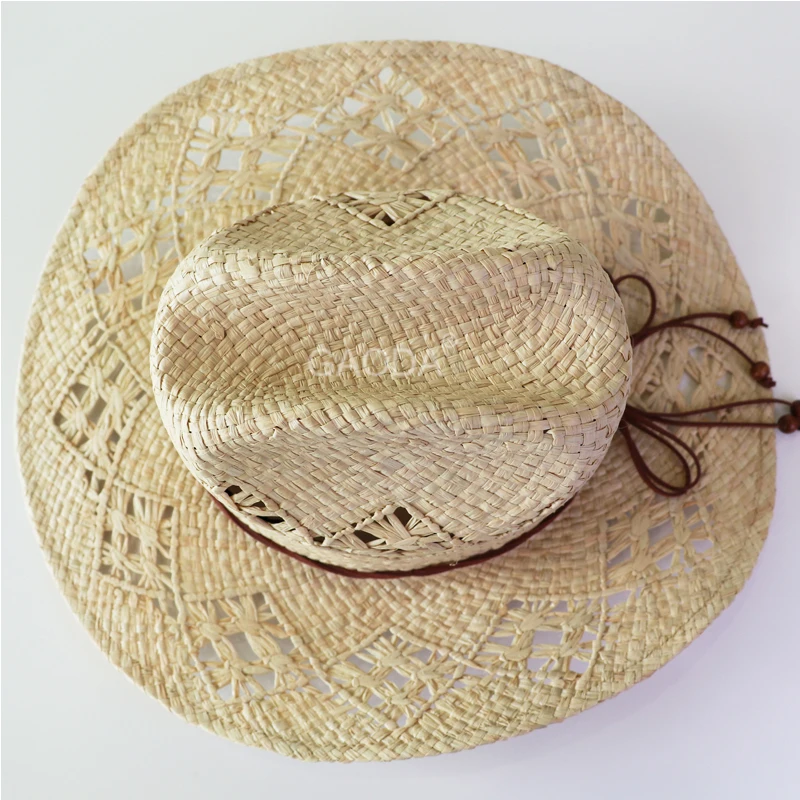 Cheap design your own bulk straw cowboy hats made in mexico for sale