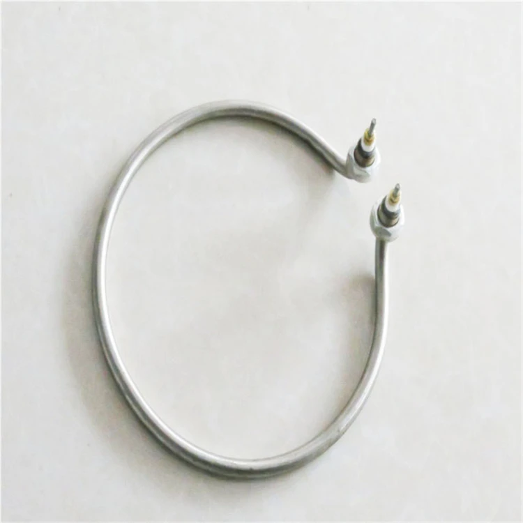 Round shape industry  Immersion tubular heater pipe heating element