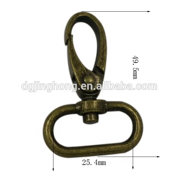 Pet dog accessories custom cheap metal dog leash hook