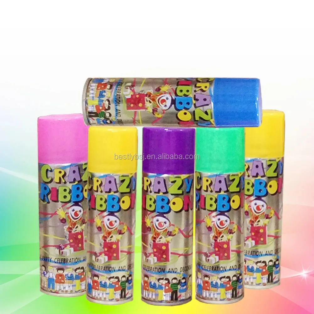 Цветной спрей для вечеринки