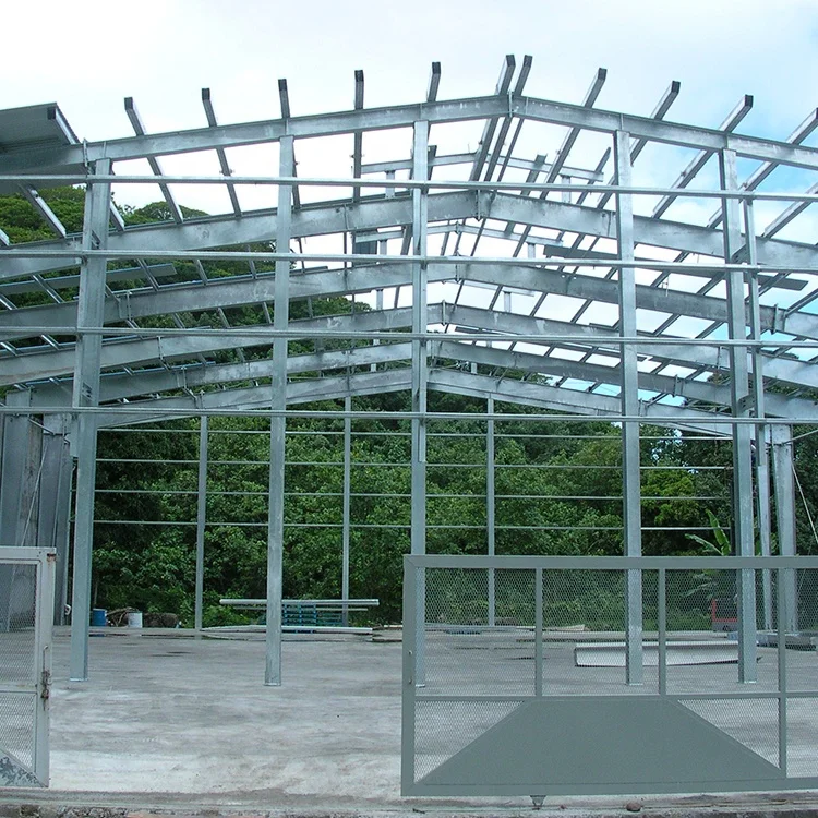 Gable Frame Light Metal Building Prefabricated Industrial Steel Structure Warehouse