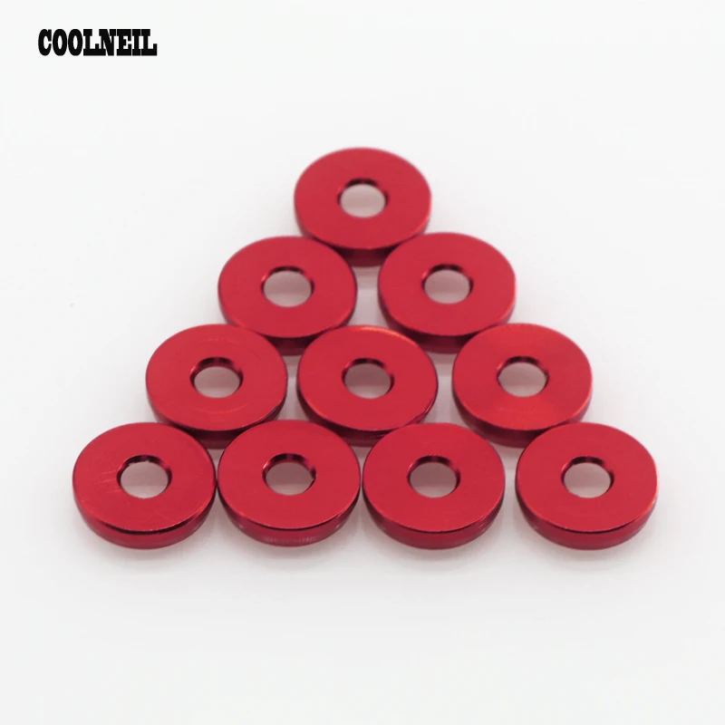 JDM Style Aluminum Car Bumper Spacers Fasteners Fender Washers