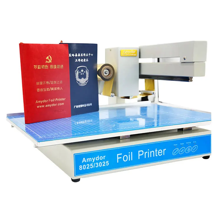 Individuation Digital Hot Stamping Foil Printing Machine for License Plate PVC Card