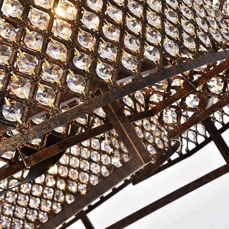 
Dc Contemporary crystal Ceiling Fan luxury Ceiling Fan Led Light Wholesale Ceiling Fans With Lamp 