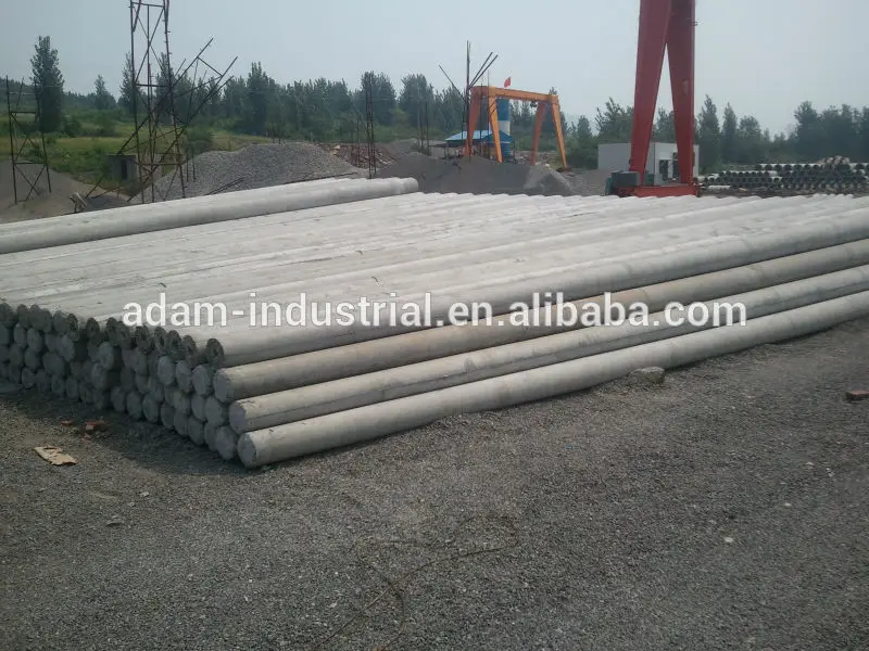 Высокое качество и хорошая цена бетонный электрический столб стали