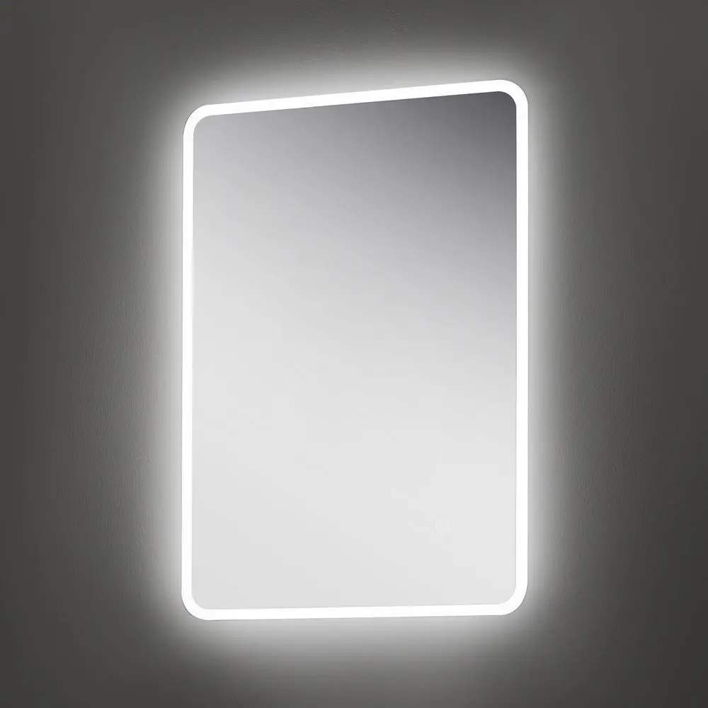 Large Heated Anti Fog Mirror For Bathroom With Clock