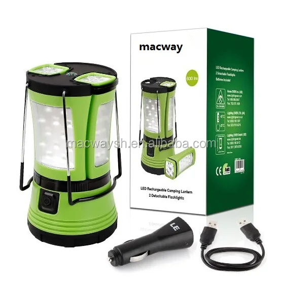 
LED Camping Lantern Flashlights - Hurricane Emergency Tent Light - Backpacking, Hiking, Fishing, & Outdoor 