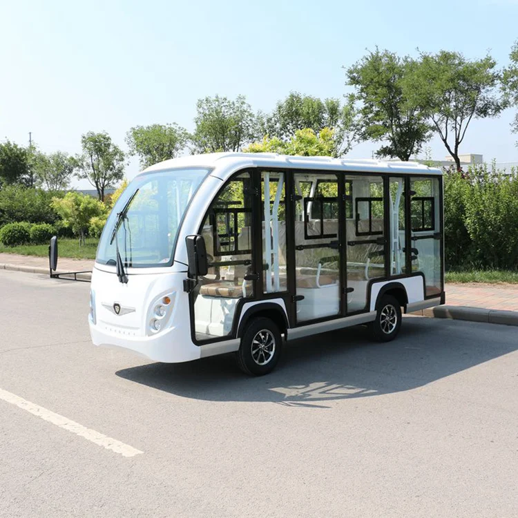 11 Seater Electric Shuttle Car 72V 5KW AC