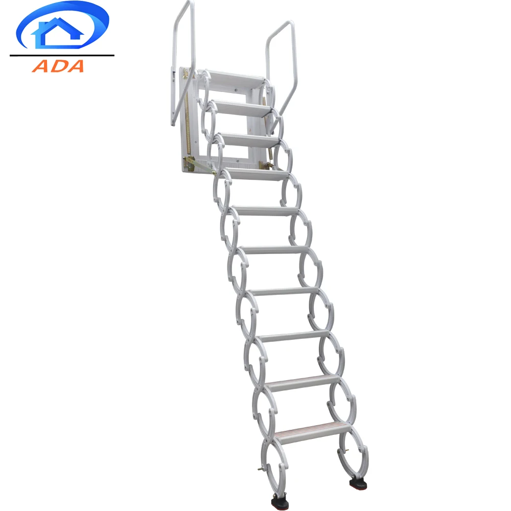 Outdoor Titanium Magnesium Alloy Telescopic Ladders