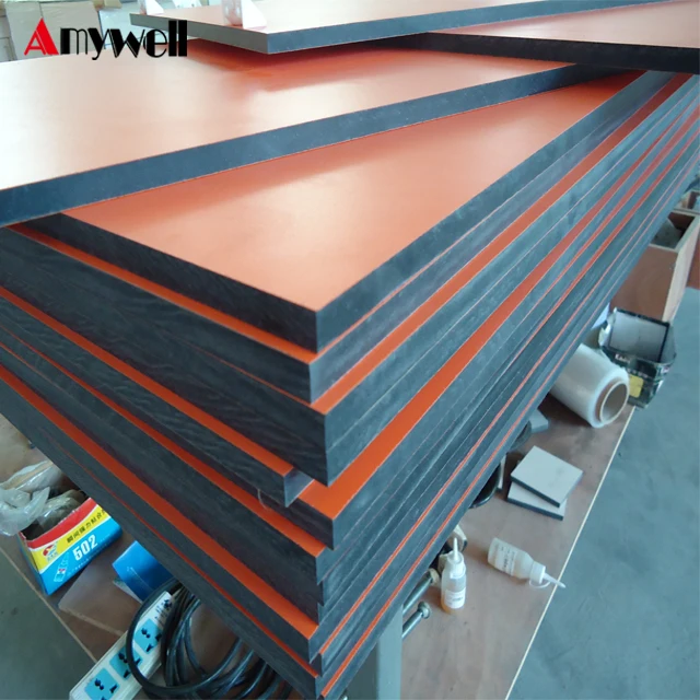 
Amywell low price high quality 8mm decorative high pressure laminate 