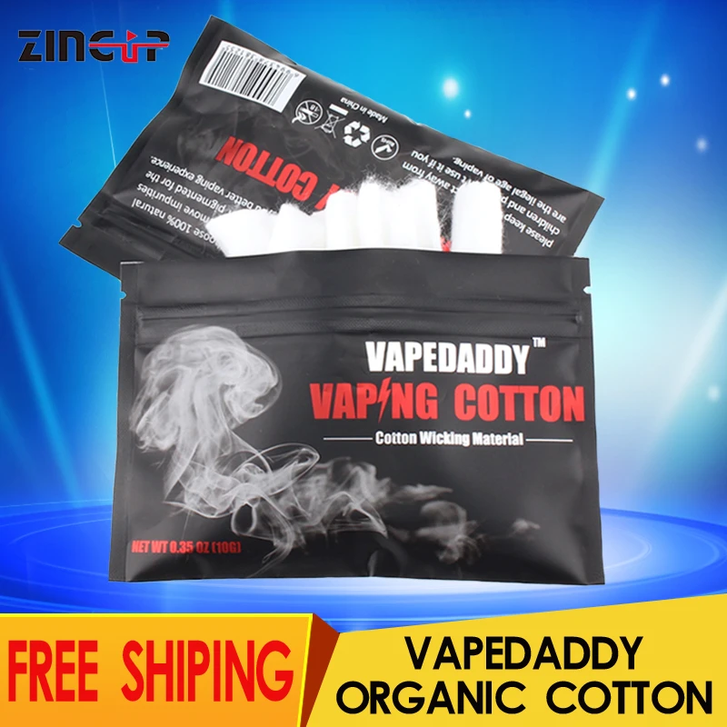 
 Alibaba Express продукт без пестицидов Kendo Vape хлопок для электронной сигареты RDA емкость катушка  