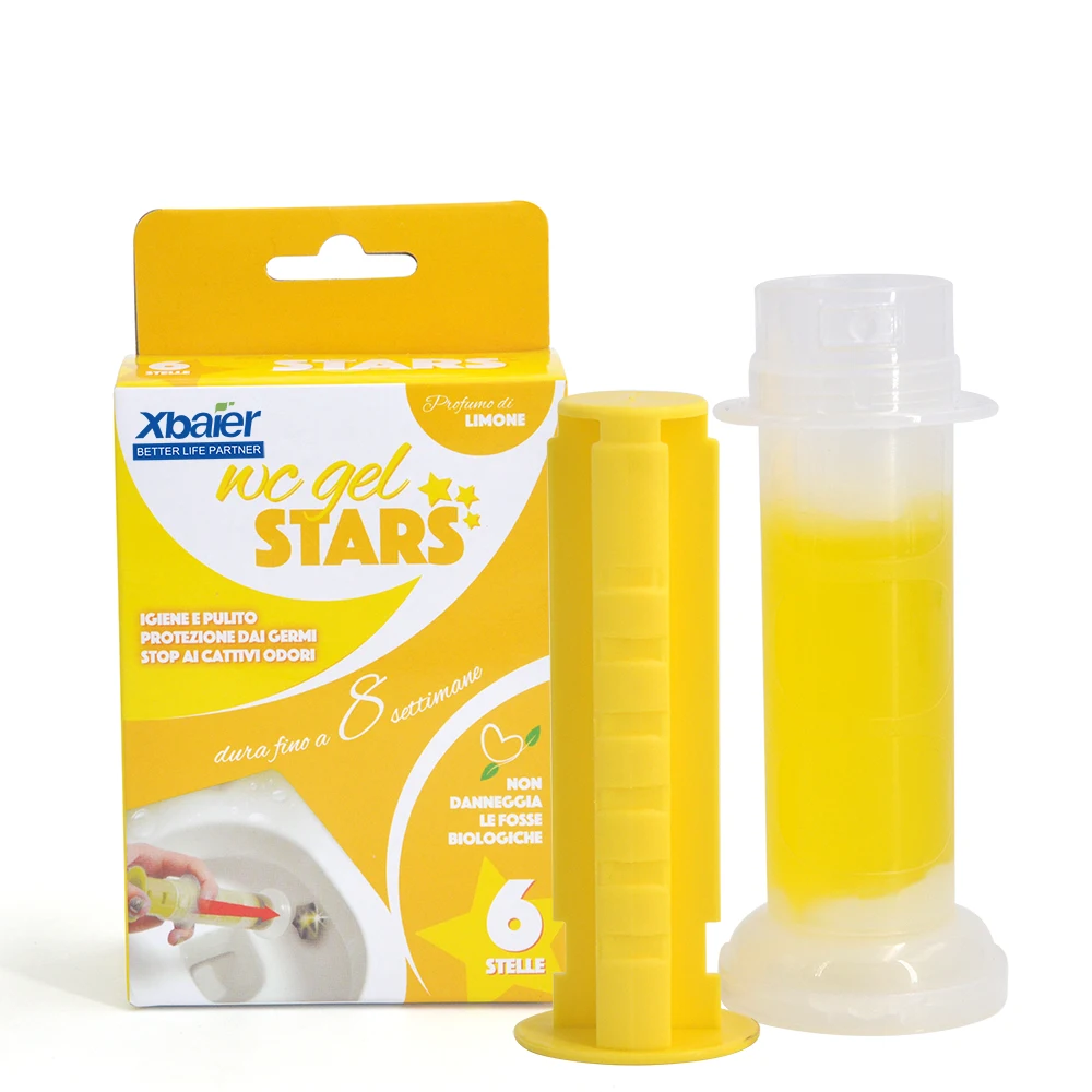 Colored Syringe Gel Toilet Bowl Cleaner