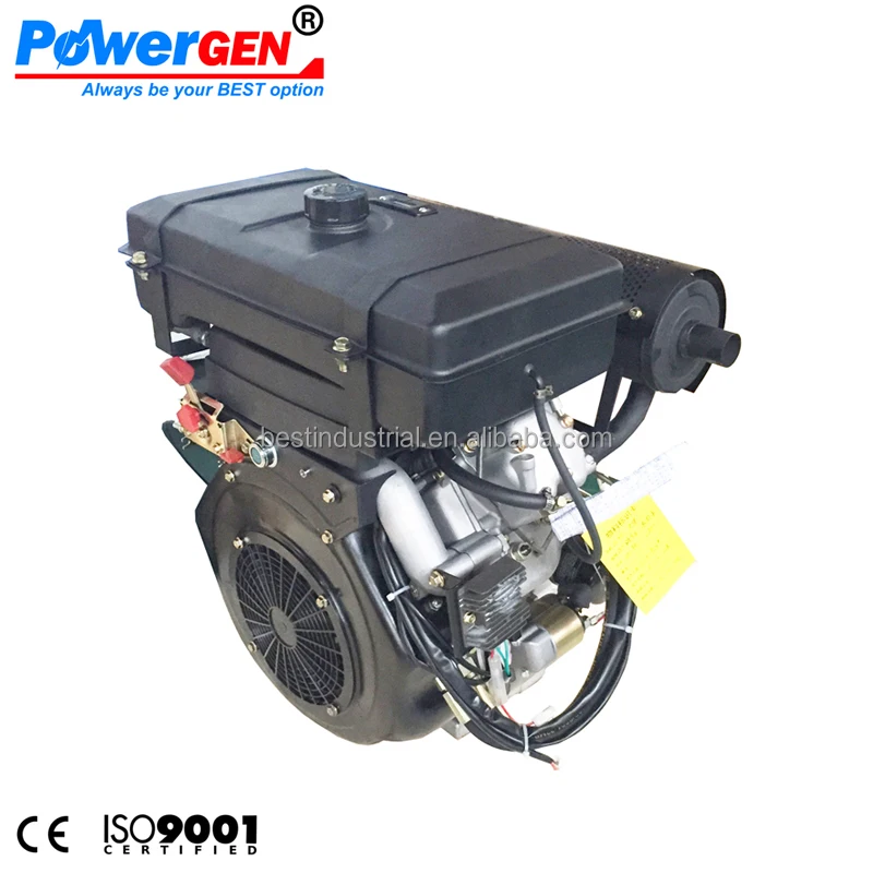 Best Seller!!! V-twin Diesel Engine 2 Cylinder Tractor Engine 25HP