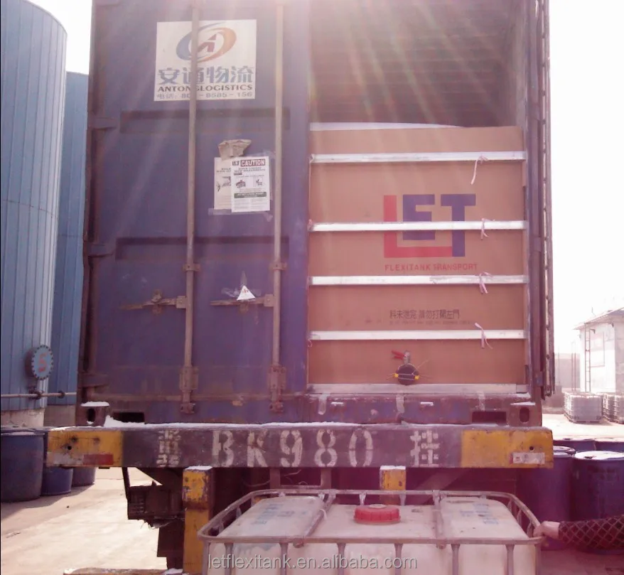 20ft container flexitank for edible oil/cooking oil transport