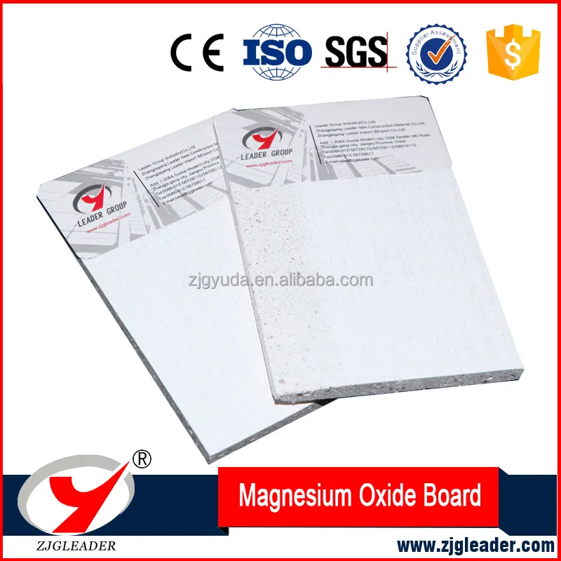 Decorative Superior Mgo Wallboard Fireproof First Grade Mgo Board For Building Materials