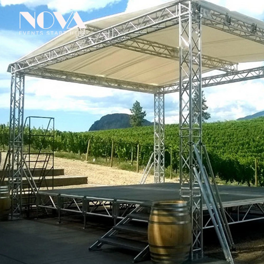 Display For Truss Cover Roof System ,curved truss / tv truss stands