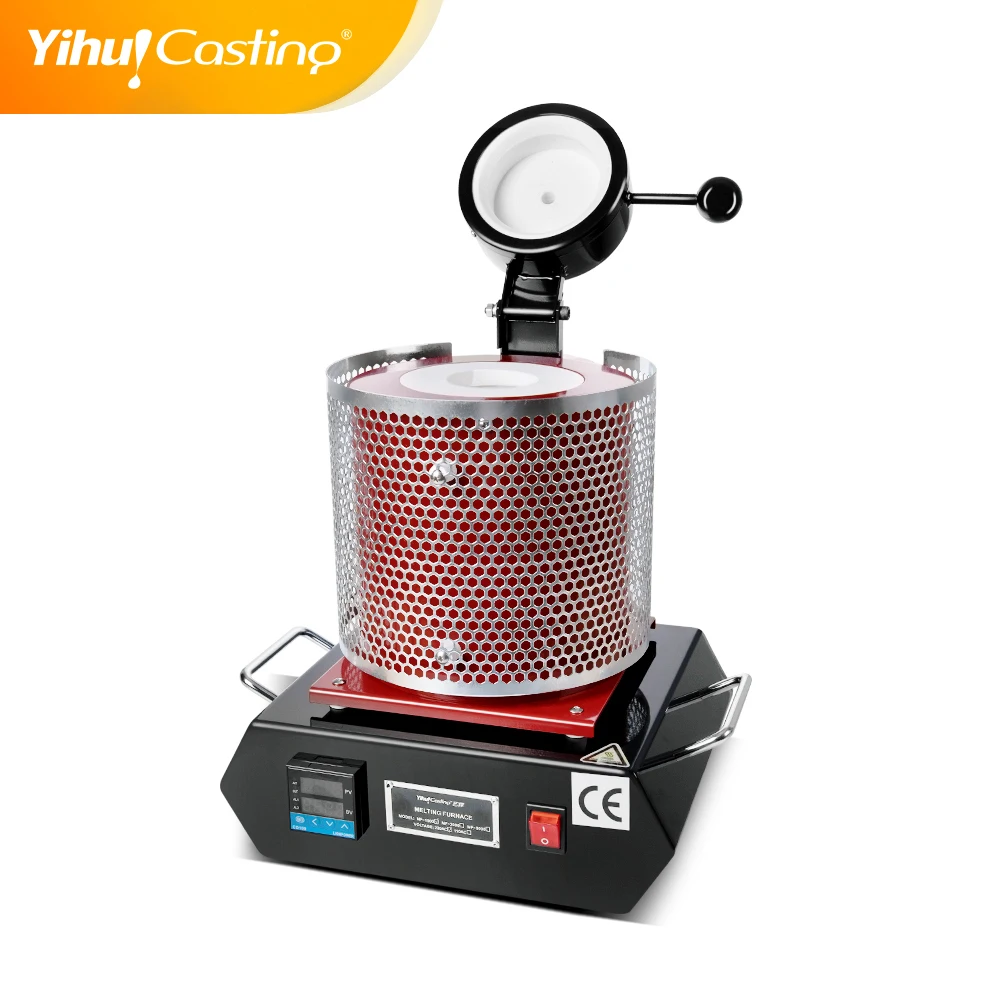 1kg Mini melting furnace, with imported heating coil furnace for smelting gold and silver,goldsmith tools