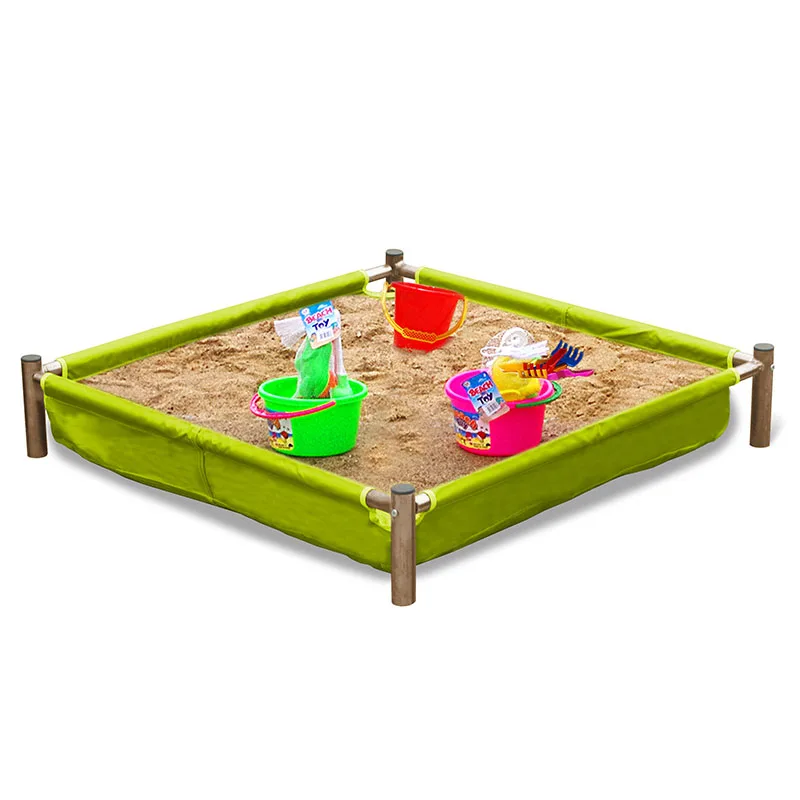 Новый дизайн для малышей открытый песочница с крышкой