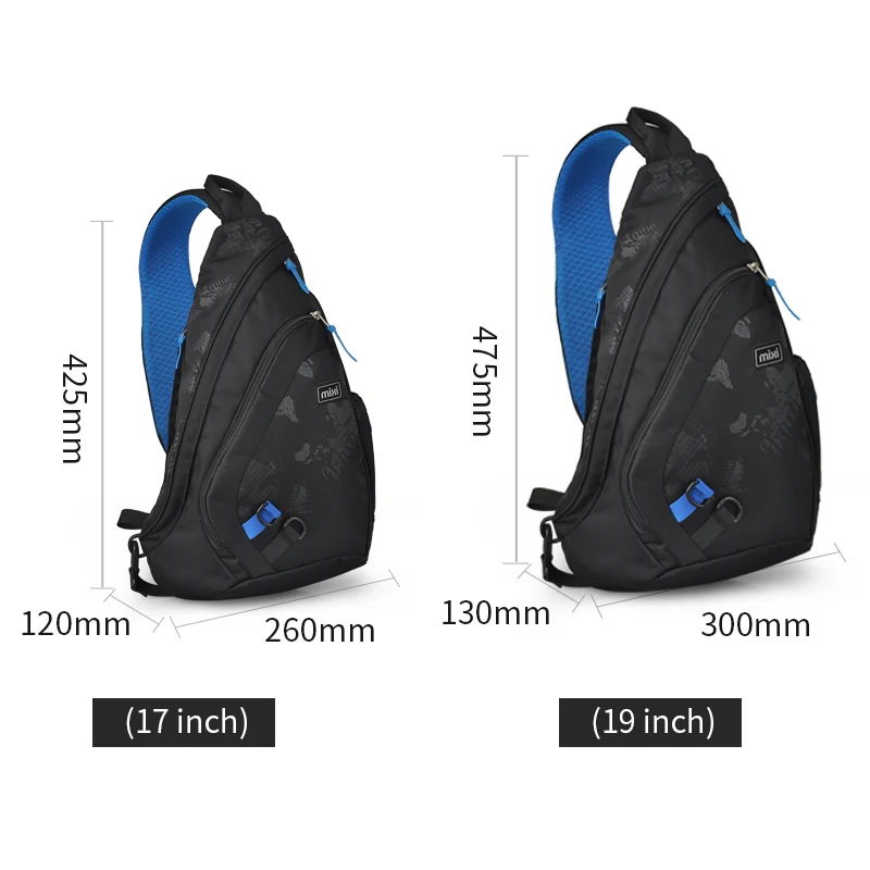 
MIXI anti theft men cross bag sling bags messenger custom logo sports and leisure side bags for boys 