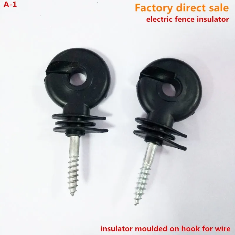 Bobbins Insulator for Flat Bar and Square Tube for Electric Fence