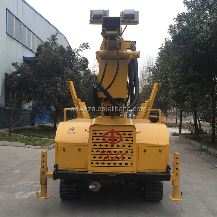 CE Approved Nozzle Crawler Shotcrete Machine TXJS20 Mobile Nozzle Carrier Concrete Spraying Machine Wet Concrete Sprayer