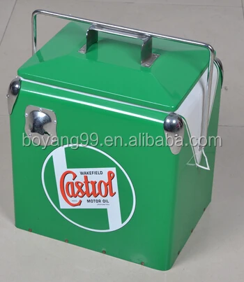 mini retro cooler box