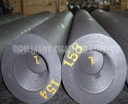 For furnace EAF & LF Pre-nippled Graphite Electrode Scrap fishing rod for sale