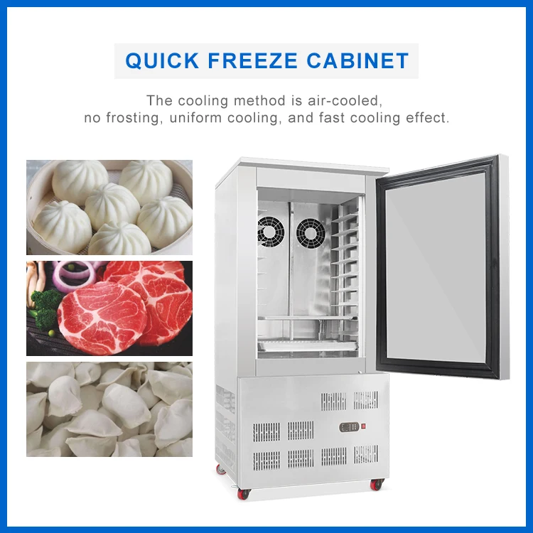 multifunctional commercial restaurant kitchen food freezing machine/cryogenic frezzer